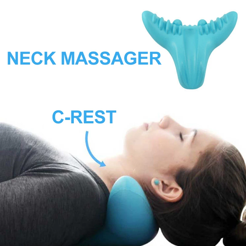 1 шт. подушка для массажа шеи подлинный C Rest массаж и плеч коррекция боли Подушка
