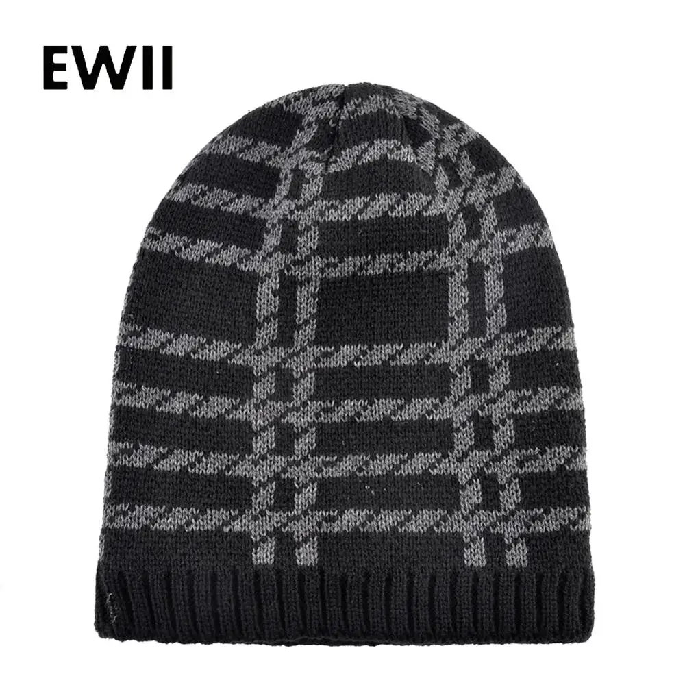 

Winter beanie hat for men bonnets for women beanies hats men warm knitted cap skullies fashion casual knit cap gorros mujer