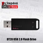 Флеш-накопитель Kingston USB 2,0, 64 ГБ, карта памяти, Флеш накопитель оригинал