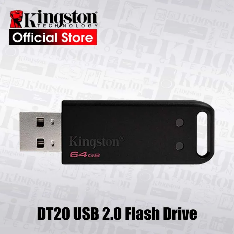 Kingston USB флеш накопитель 64 Гб USB2.0 качественная карта памяти Ручка Оригинал Флешка