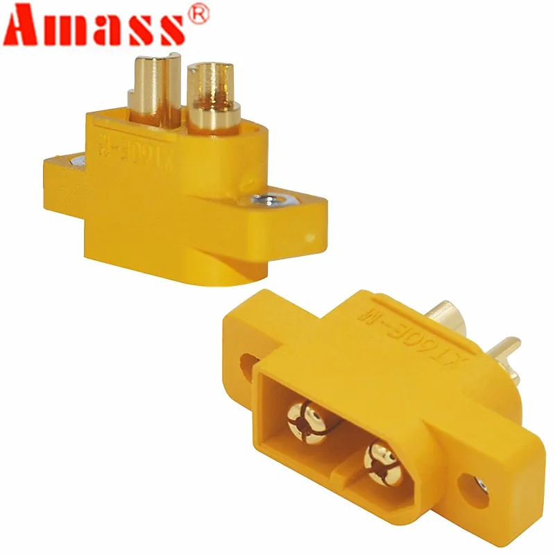 5 шт. XT60E M разъем штекер монтажный части для вертолета фиксированная плата DIY