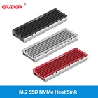M.2 SSD NVMe теплоотвод радиатор M2 2280 SSD жесткий диск алюминиевый радиатор с термоподставкой для настольного ПК PCIe SATA M2 SSD 2280