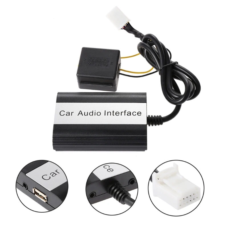 Новые автомобильные Bluetooth комплекты MP3 AUX адаптер Интерфейс для Toyota Lexus Scion 2003-2011 12pin Прямая поставка поддержка