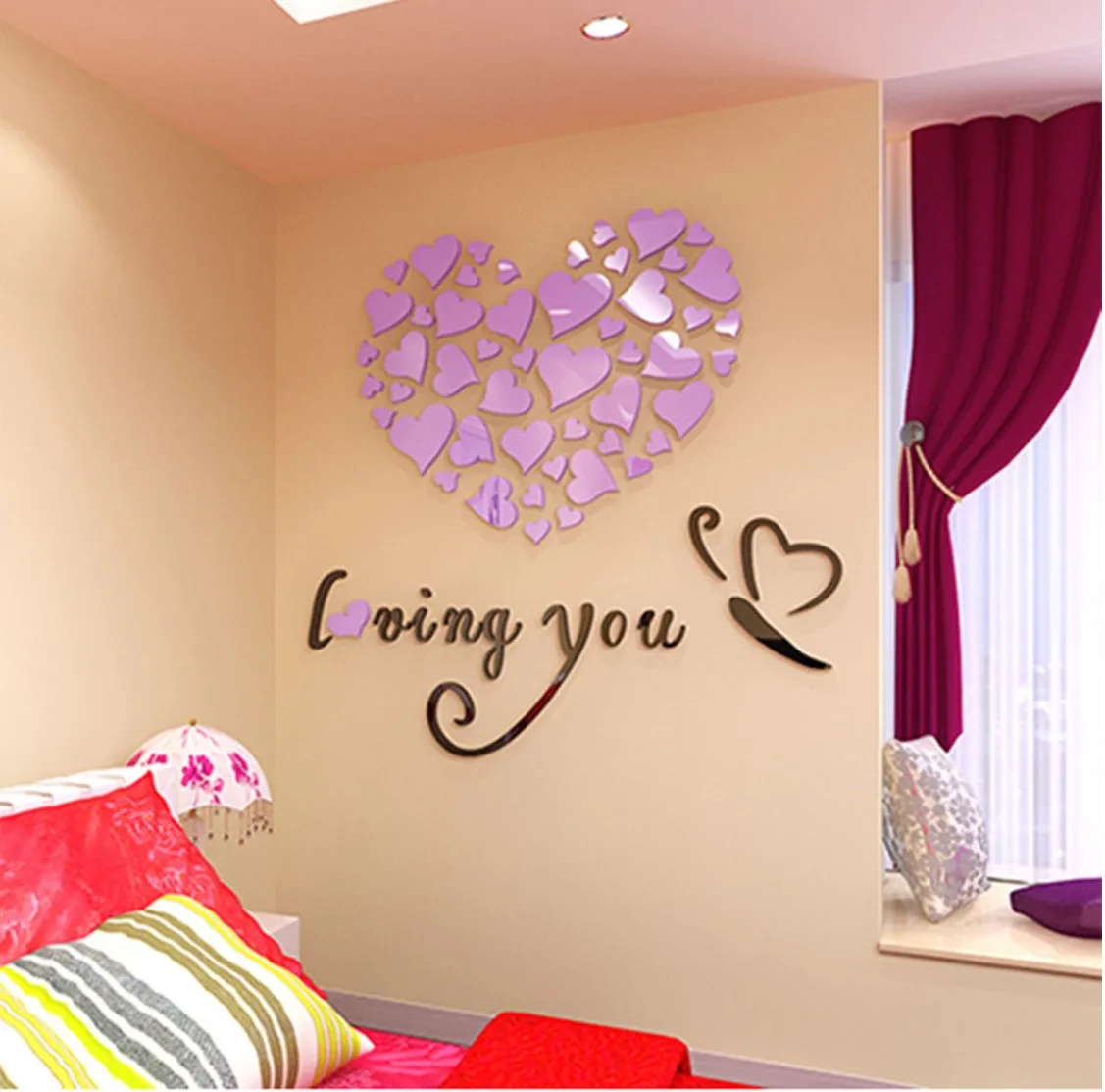 Современный китайский стиль декоративная живопись креативная бабочка в форме