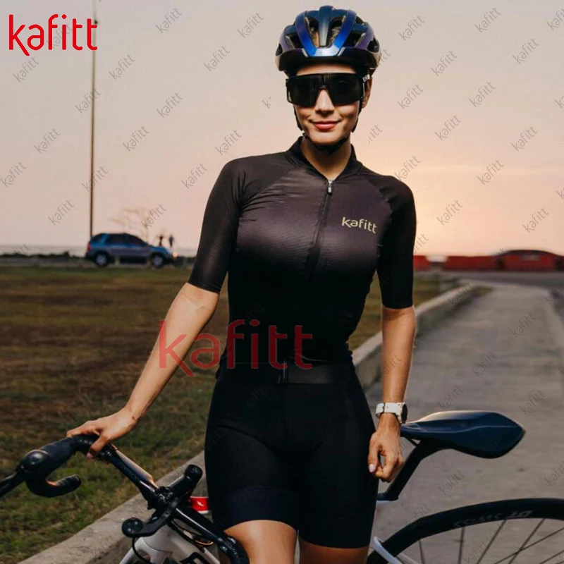 Женская майка для велоспорта kafitt топы из лайкры по низкой цене рекламная