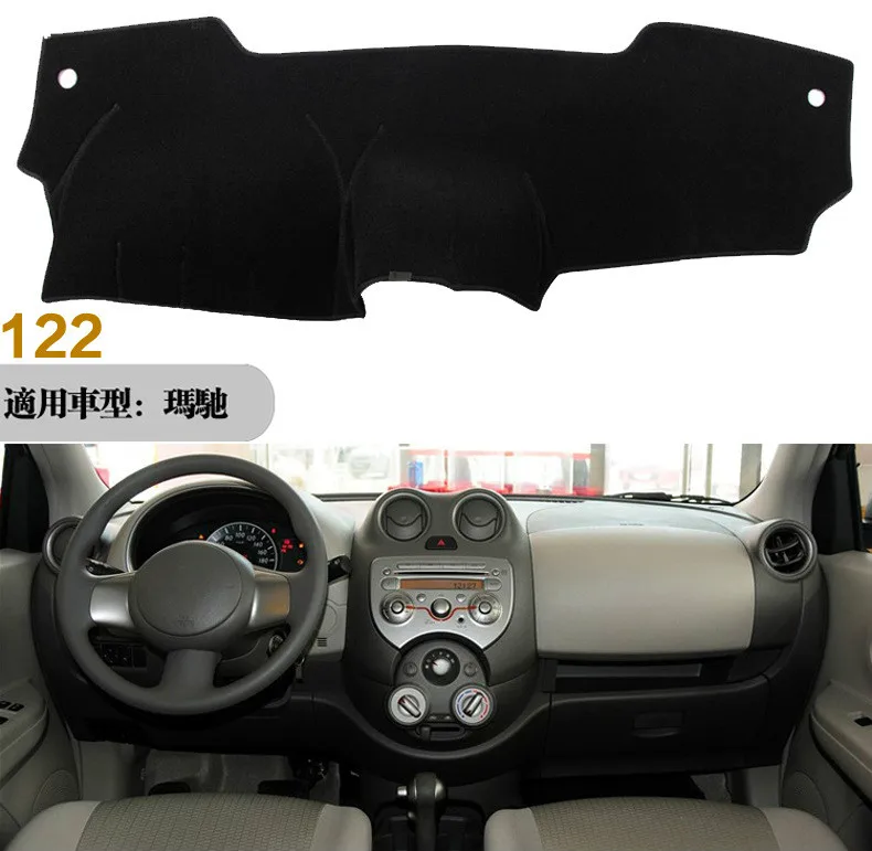 Для Nissan MARCH Micra K13 2010-2016 правый и левый руль приборной панели автомобиля чехлы