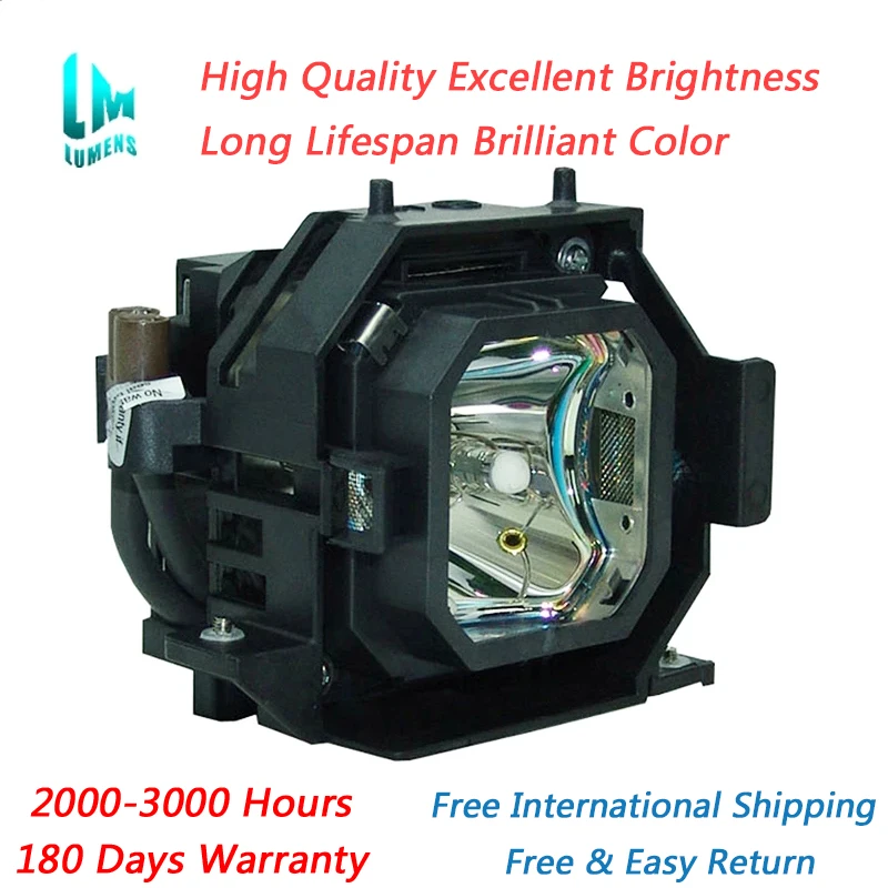 

ELPLP31/V13H010L31 Projector Lamp for Epson EMP 830 EMP 835 PowerLite 830 PowerLite 830p PowerLite 835 PowerLite 835p