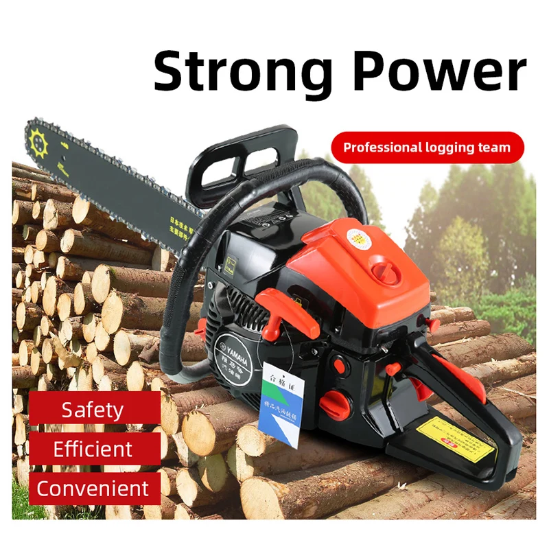 Бензиновая бензопила с электроприводом 1 комплект 4000 Вт электроинструменты для