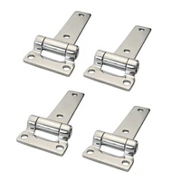 4pcs mirror 304 stainless steel pontoon gate lift hinge 135mm heavy duty boat yacht marine accessories friction hinges for boats