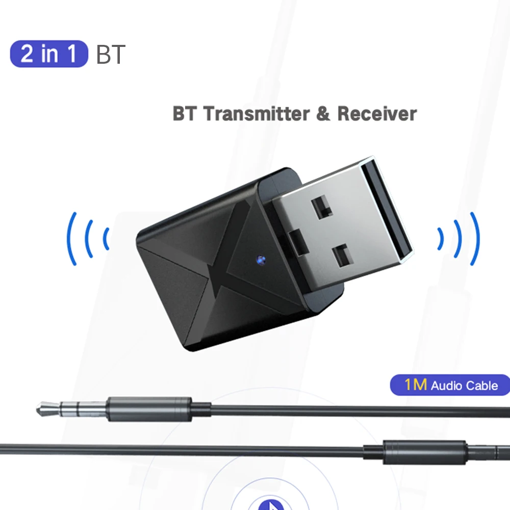 ТВ динамик KN320 3 5 мм беспроводной аудио передатчик приемник USB BT 0 адаптер наушники