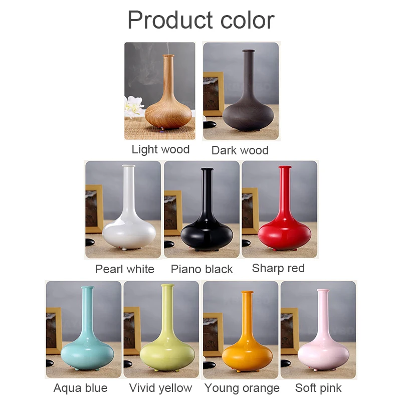 Эфирный ультразвуковой распылитель масла увлажнитель воздуха Ароматерапия