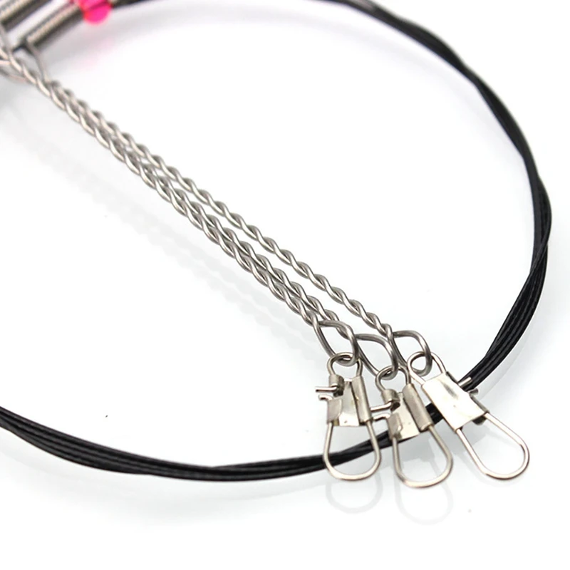 1 шт. рыболовные крючки поворотная веревка с защитой от намотки крючок для