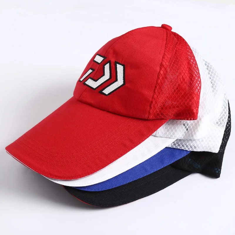 Бейсболка Daiwa Рыболовная Шапка мужская пляжная Солнцезащитная сетчатая дышащая