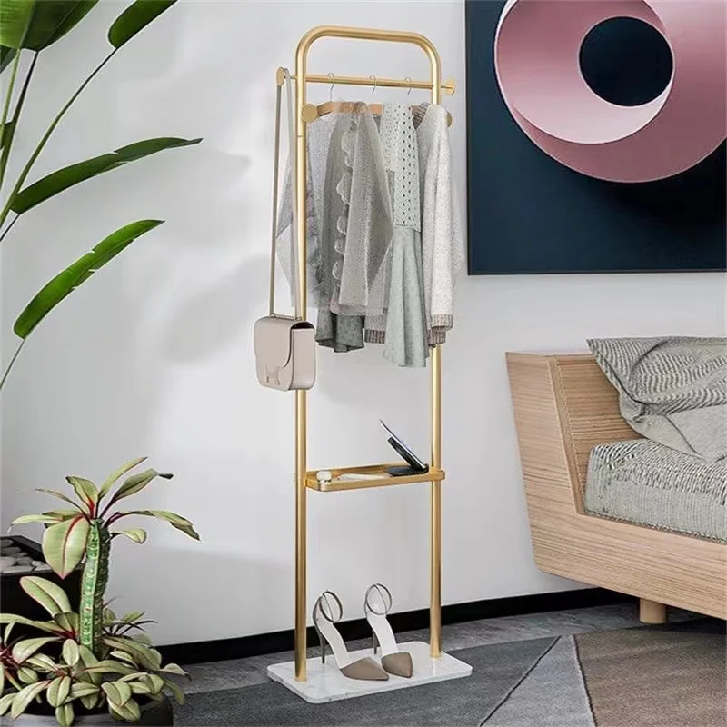 

Living Room Furniture Coat Racks for Small Apartment Dormitory Floor Type Clothes Stand Simple Household Bedroom Hallway Hanger