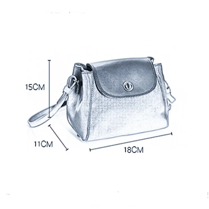 

Retro leather mini bag small shoulder messenger lock bag soft leather wild small bag female bag