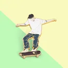 Мультяшный аниме Ван ибо стильная брошь для скейтборда металлический значок сувенирная Кнопка брошь булавки модная медаль игрушки подарок
