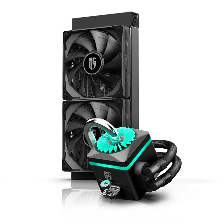 DEEPCOOL CAPTAIN 240X черный 240 мм процессор жидкостный охладитель для Intel LGA 2011 2066 115X 1366 AMD TR4