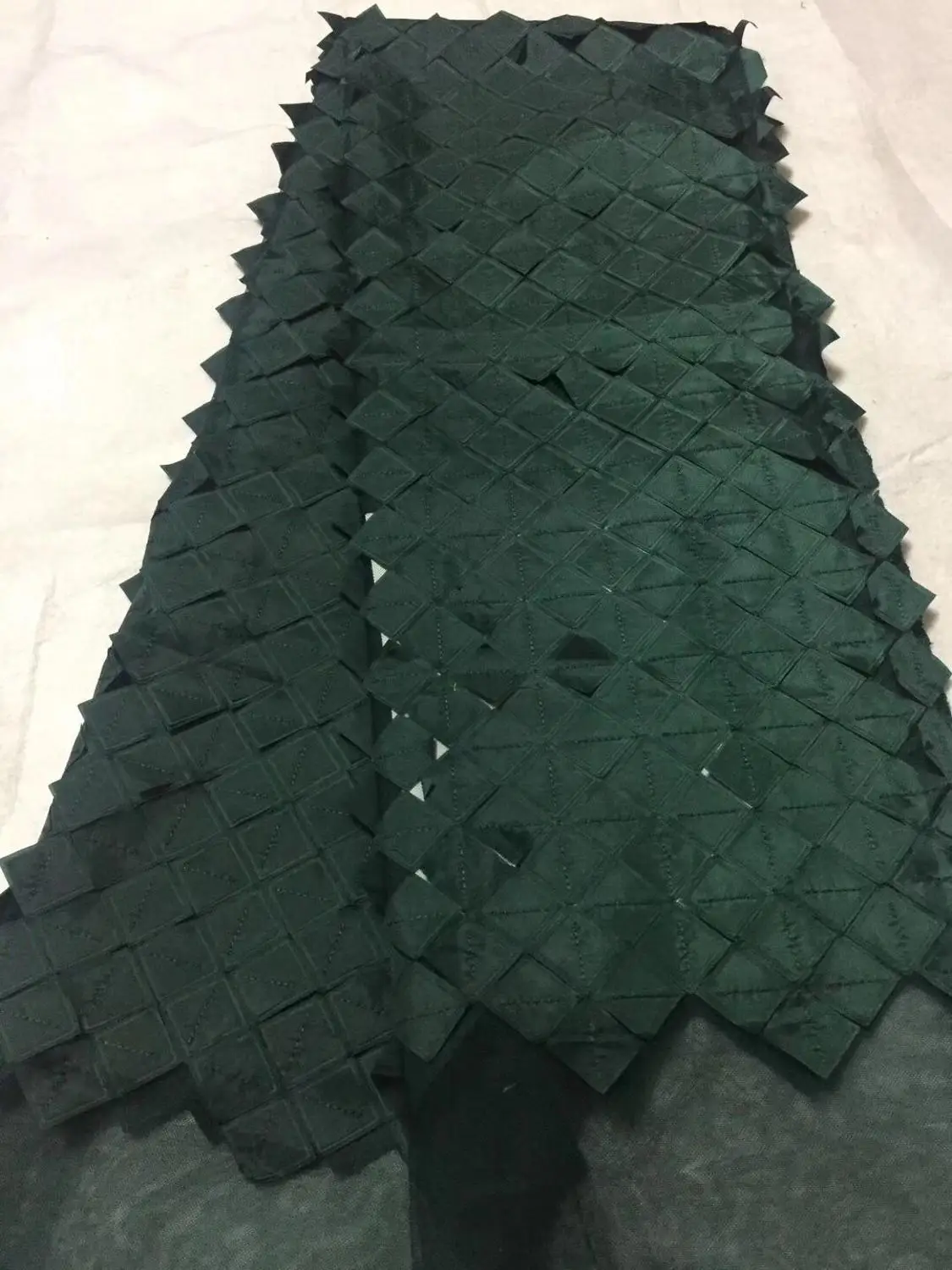 Высококачественные модные очень мягкие 3d кружевные цветы последние нигерийские