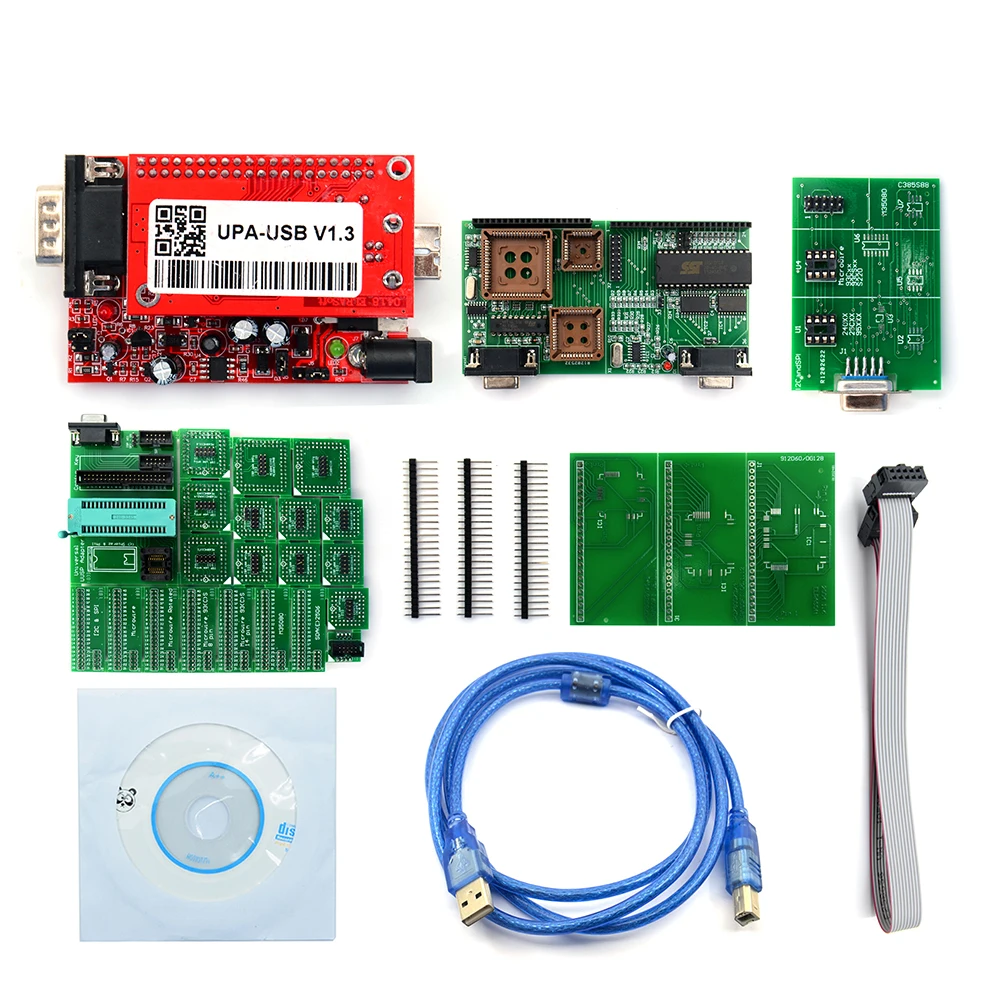 USB программатор UPA V1.3 полный адаптер инструменты для настройки микросхем ECU