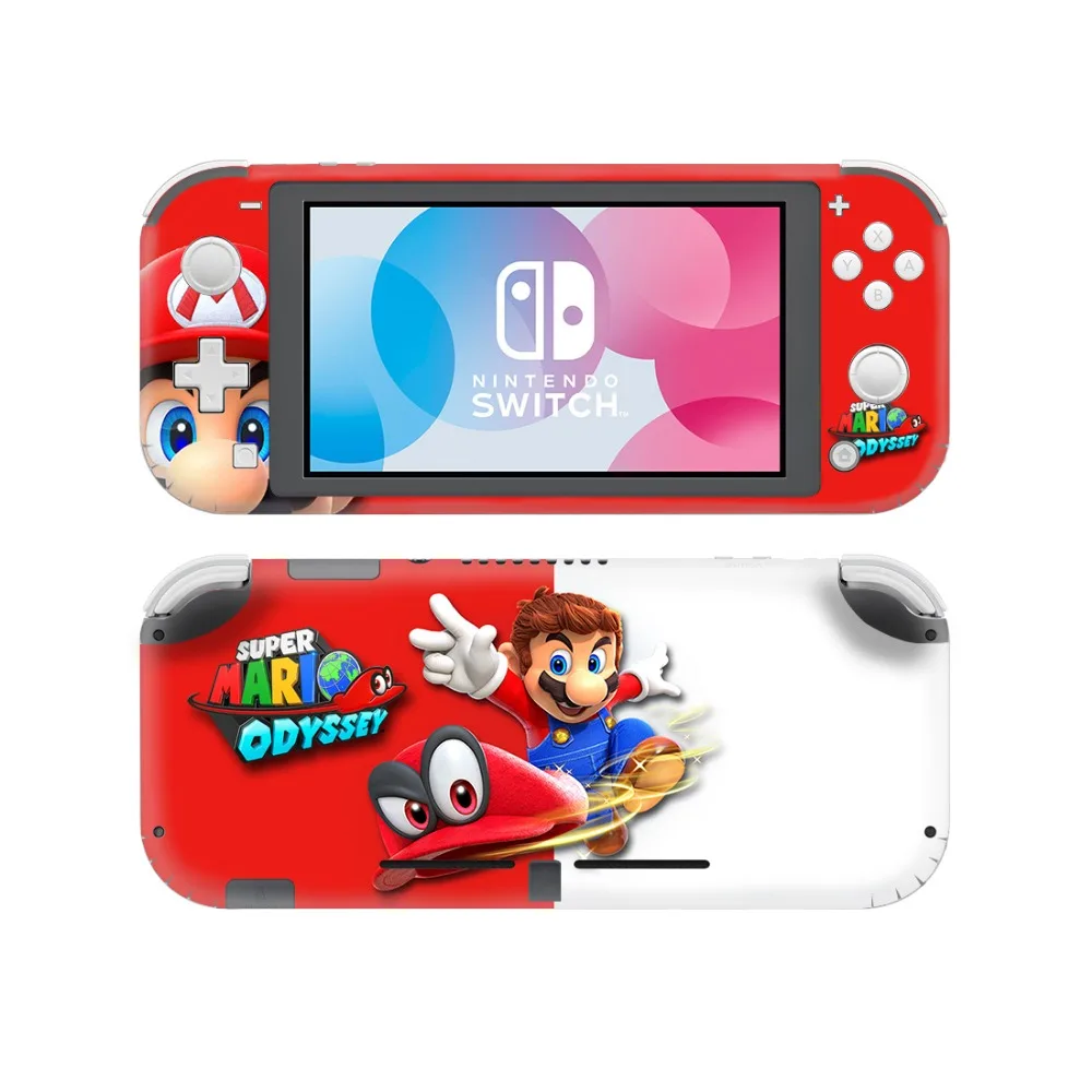 Супер Марио наклейка на кожу для nintendo Switch Lite консоль и контроллер протектор Joy-con NAND переключатель Lite наклейка на кожу