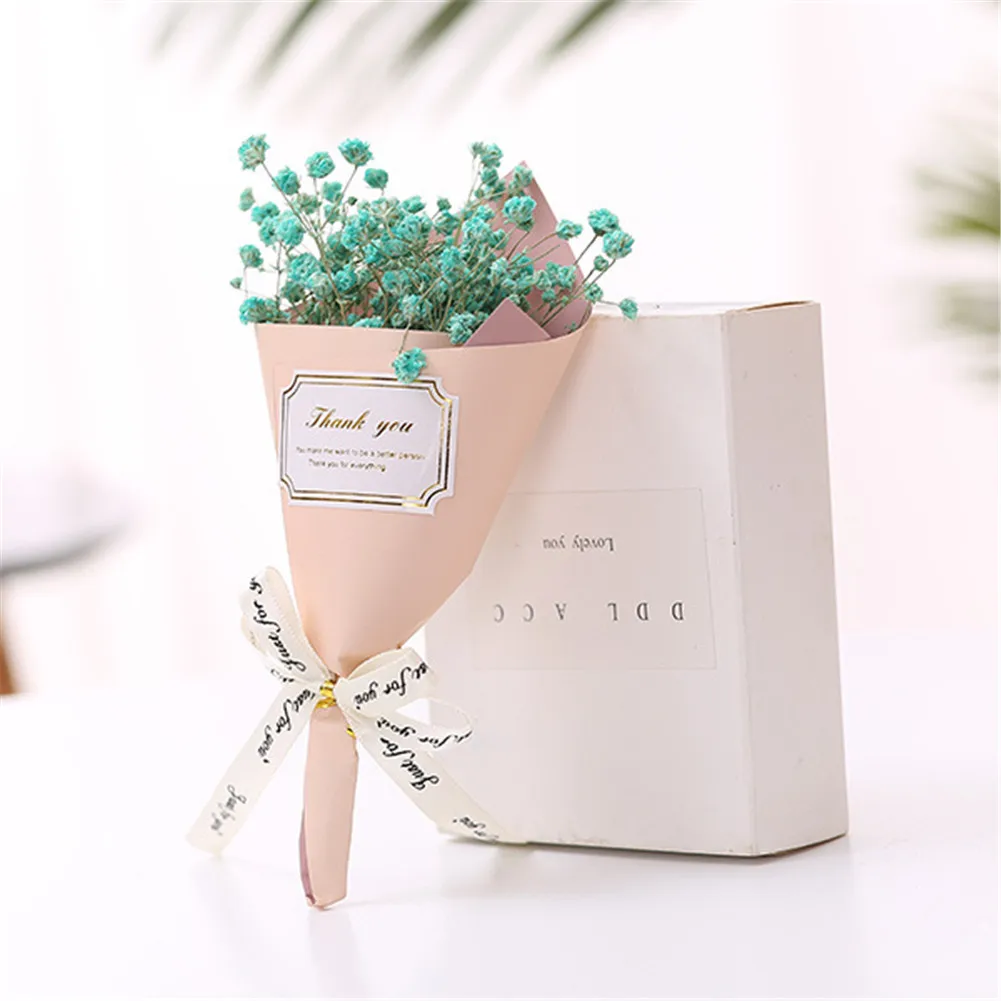 Цветы Гипсофилы поддельные букеты сухие цветы украшение для дома офиса Декор