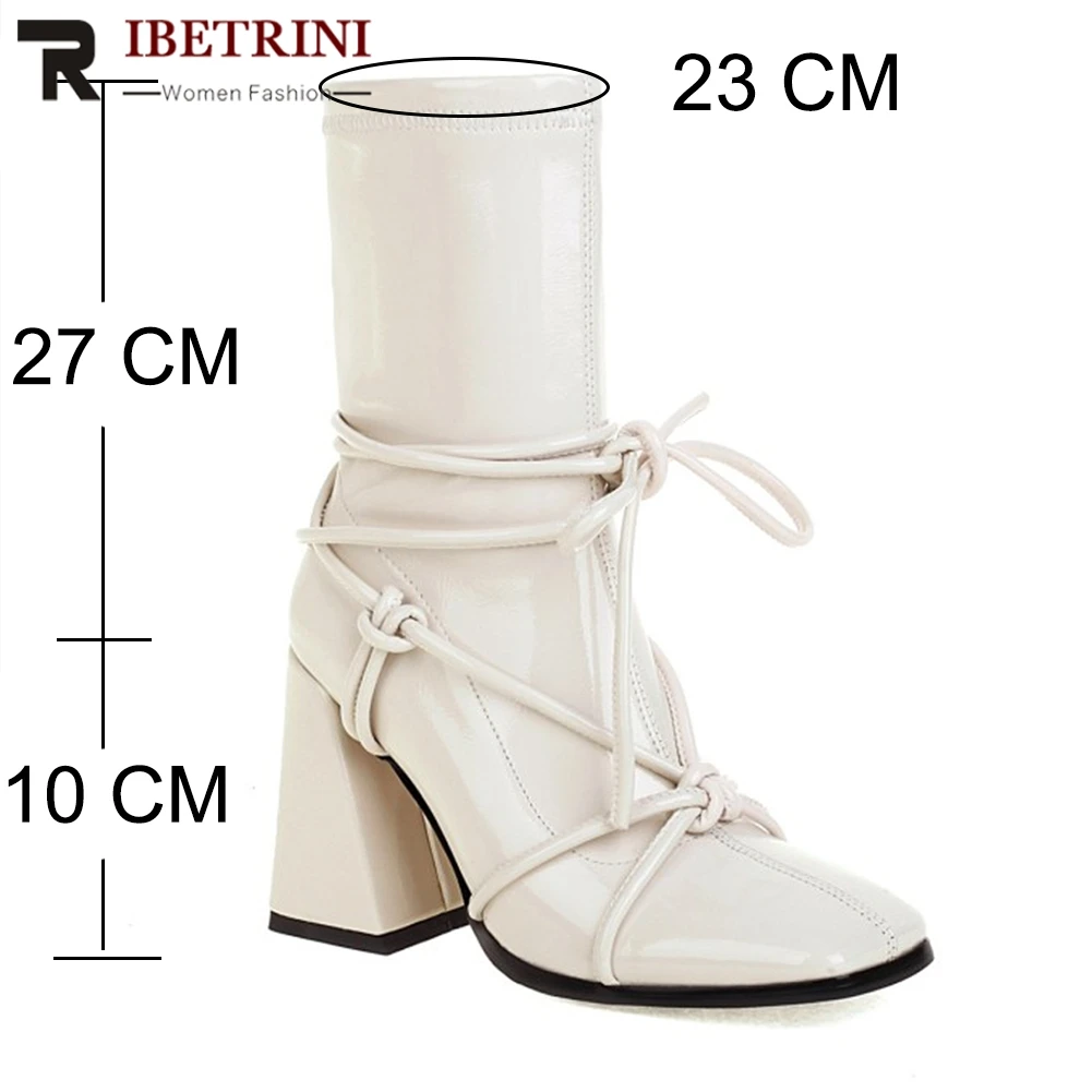 Female Boots 2023 New Arrivals Ladies Ankle Boots Narrow Band Cross Toe Design Fashion Chelsea Boots Good Quality Elegant Shoes images - 6