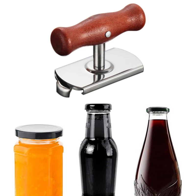 

Adjustable Jar Opener Stainless Steel Jar Bottle Cap Opener Professional Portable Manual Can Opener Kitchen Supplies