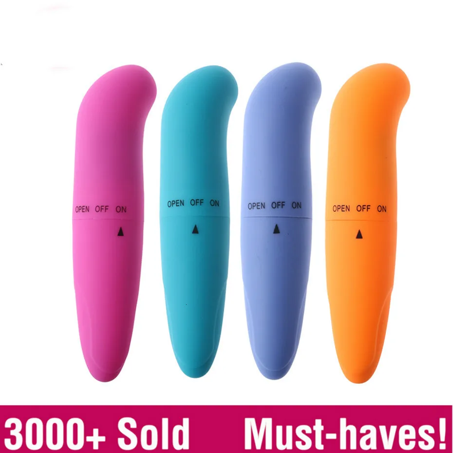 Мощный мини вибратор для точки G начинающих Маленькая Пуля стимуляции клитора