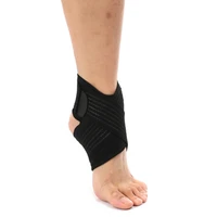 1pcs adjustable pressurize ankle support brace sports basketball ankle protector compression ankle wrap stabilizer sprain repair