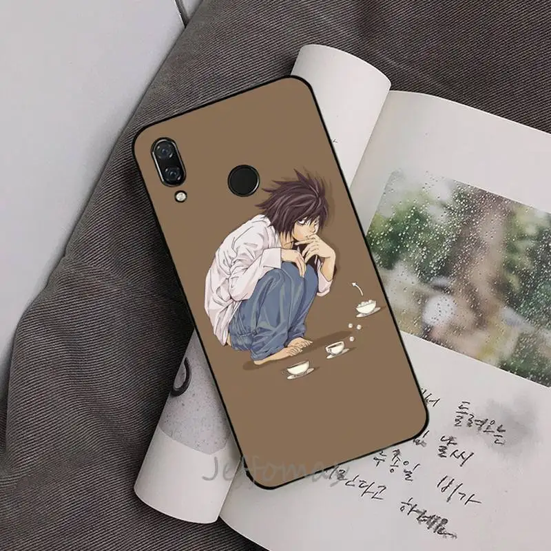 

Anime Manga Death Note Ryuk Phone Case For Xiaomi Redmi note 4 4X 8T 9 9s 10 K20 K30 cc9 9t pro lite max