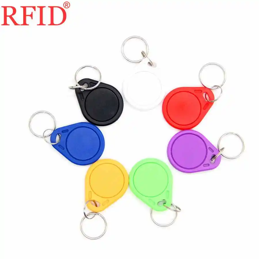UID S50 1K 13 56 МГц перезаписываемый сменный брелок NFC RFID Бесконтактный ключ с кольцом