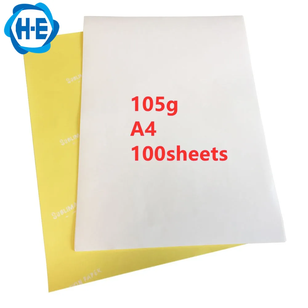 

105g A4 Instant Dry Dye Sublimation Paper 8.3" x 11.7" 100sheets