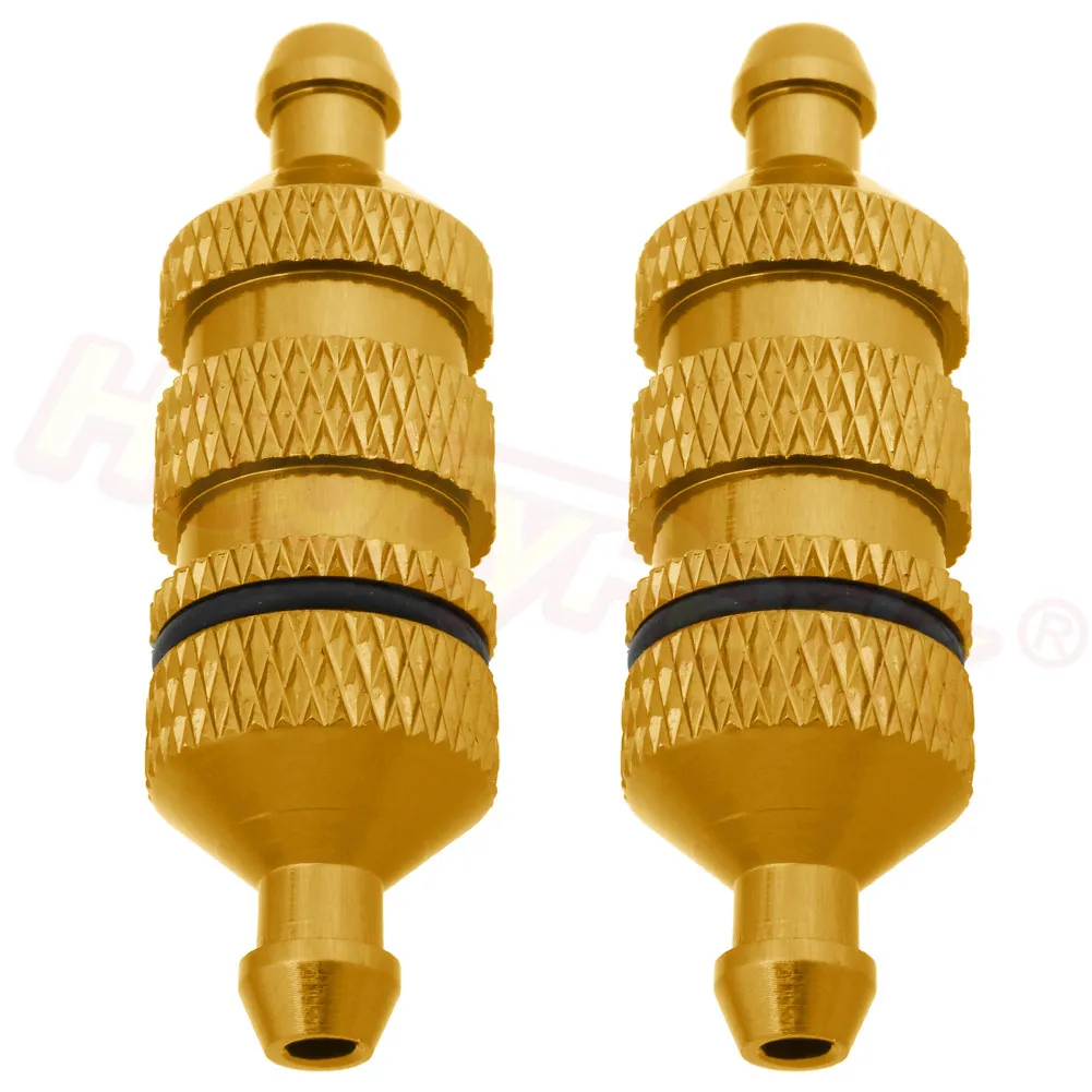2 Pieces HSP 02156 Aluminum Fuel Filter Upgrade Parts For 1/10th Nitro 4WD R/C Car | Игрушки и хобби