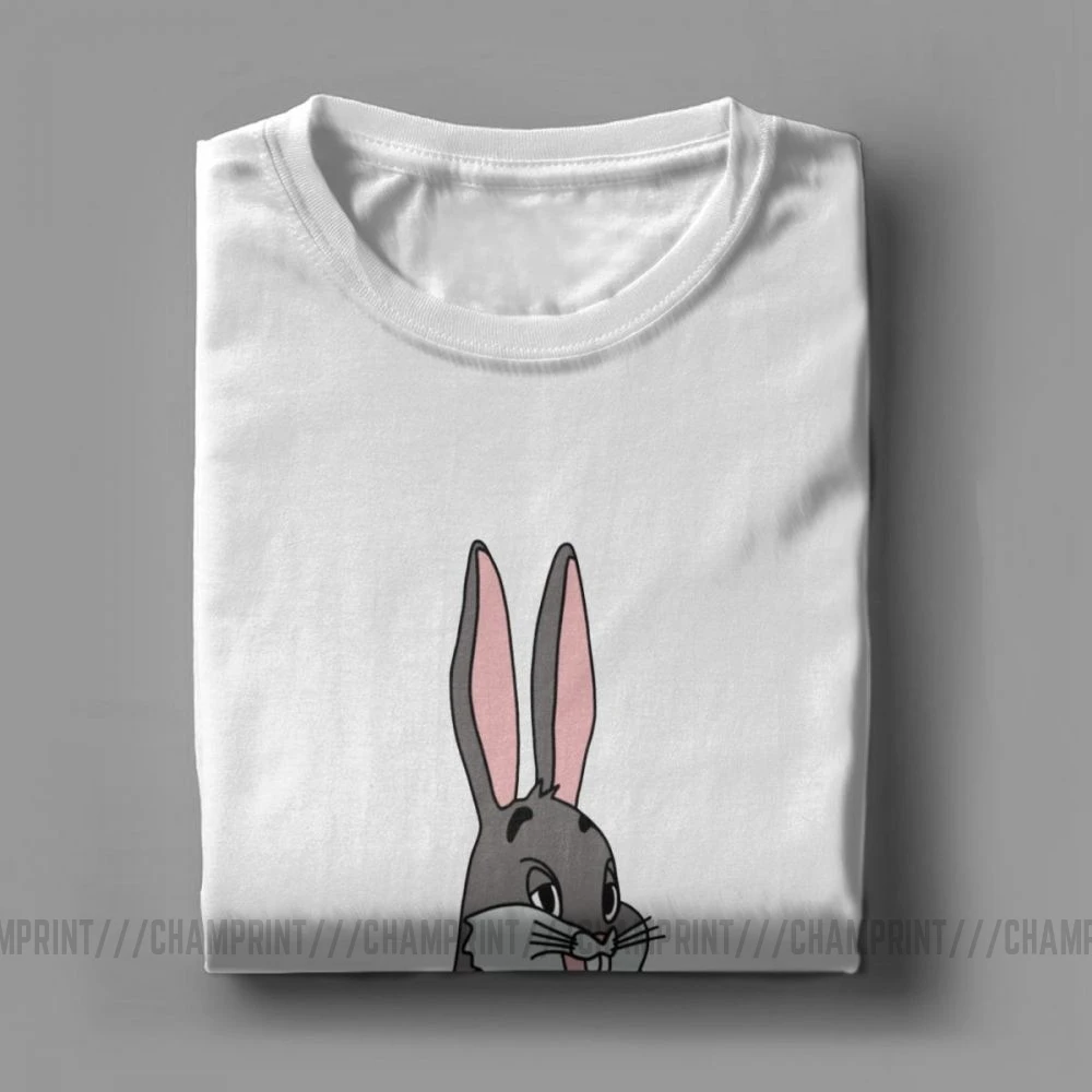 Мужская футболка Big Chungus для досуга чистый хлопок футболки с коротким рукавом