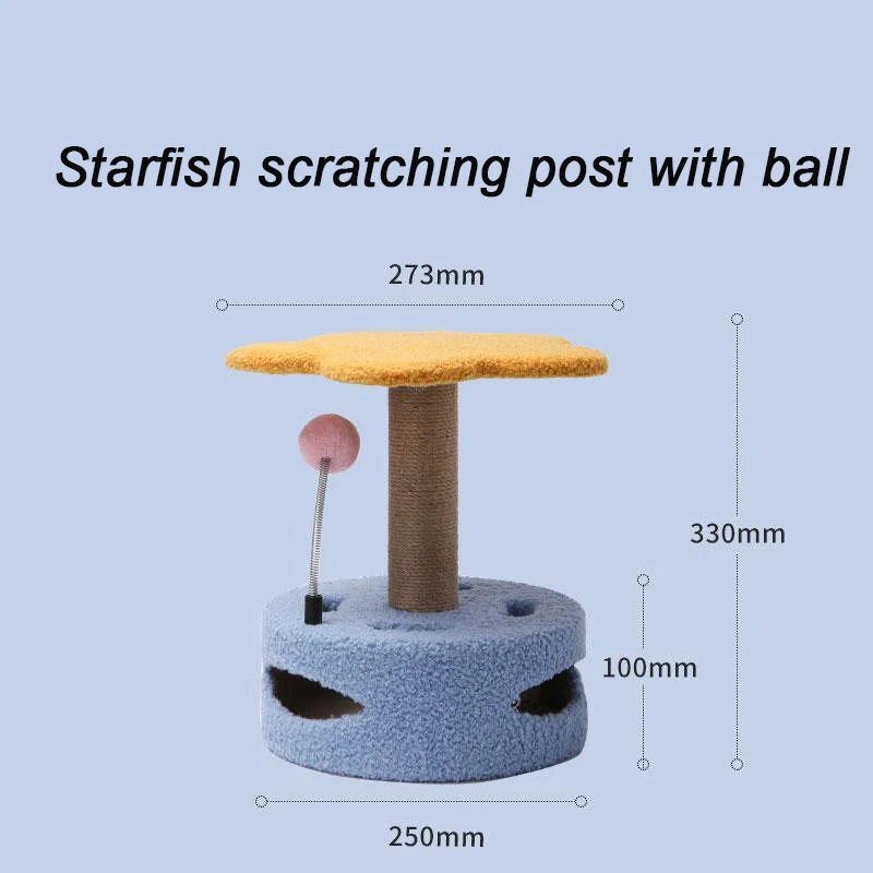 

Sisal Cat Scratching Post Cat Scratching Board Cat Climbing Frame Vertical Non-shrinking Claw Grinding Device Cat litter Funny C