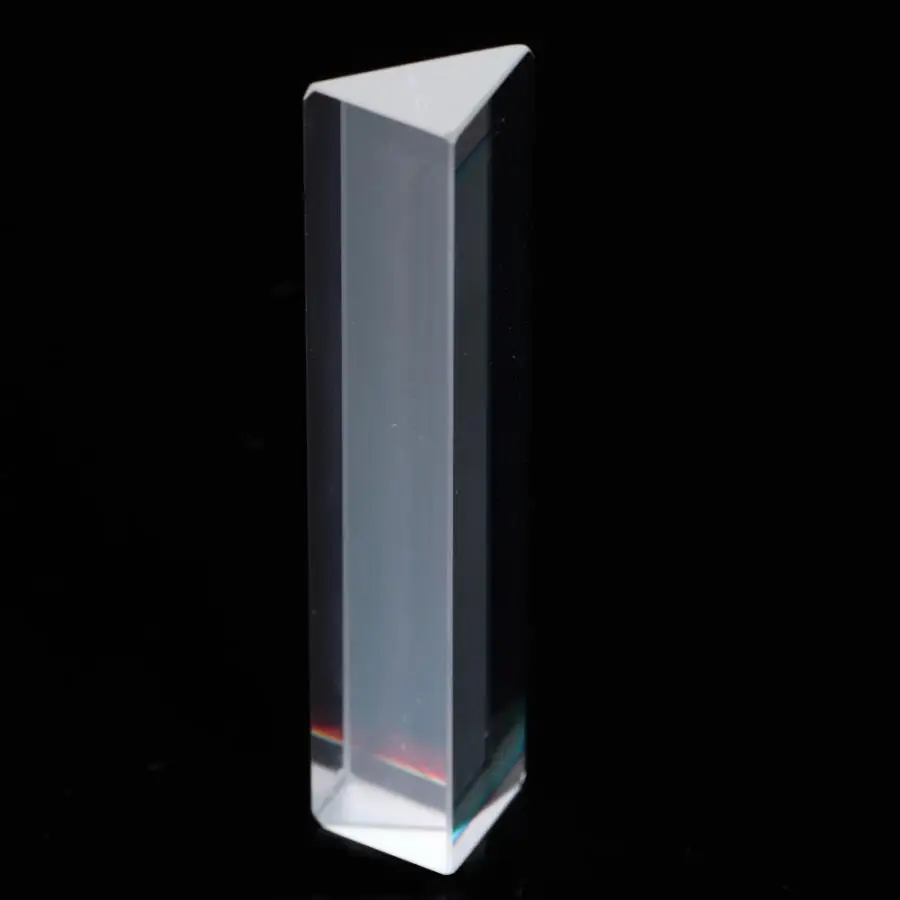 

Glass Prism K9 Optical Glass Prism for Decoration Physics Education Teaching Children Gift