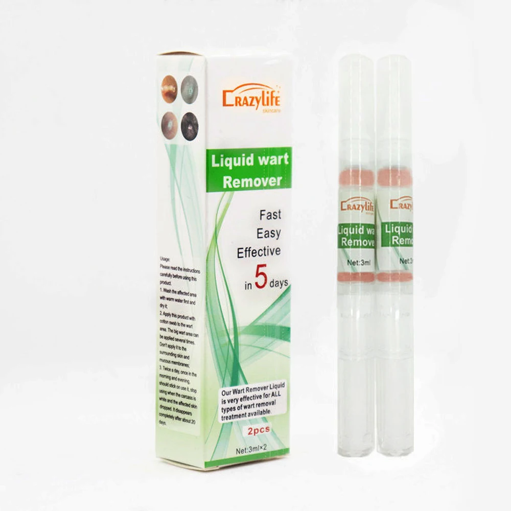 5 дней ручка для удаления кожных тегов натуральный моль здоровья Nevus бородавка