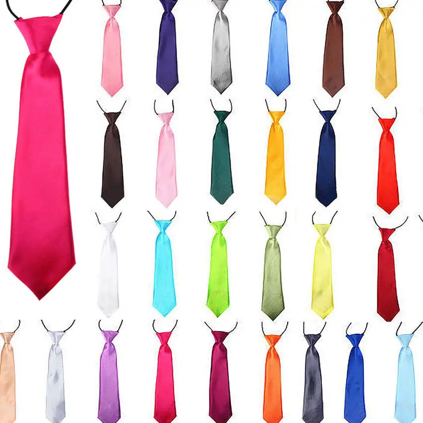 

Детский галстук однотонные классические новые Галстуки подарок модные галстуки оптовая продажа цветные деловые галстуки для свадебной ве...