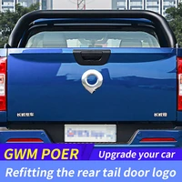 gwm poer ute great wall cannon modified rear door logo pickup rear tail door logo abs electroplating logo decoration