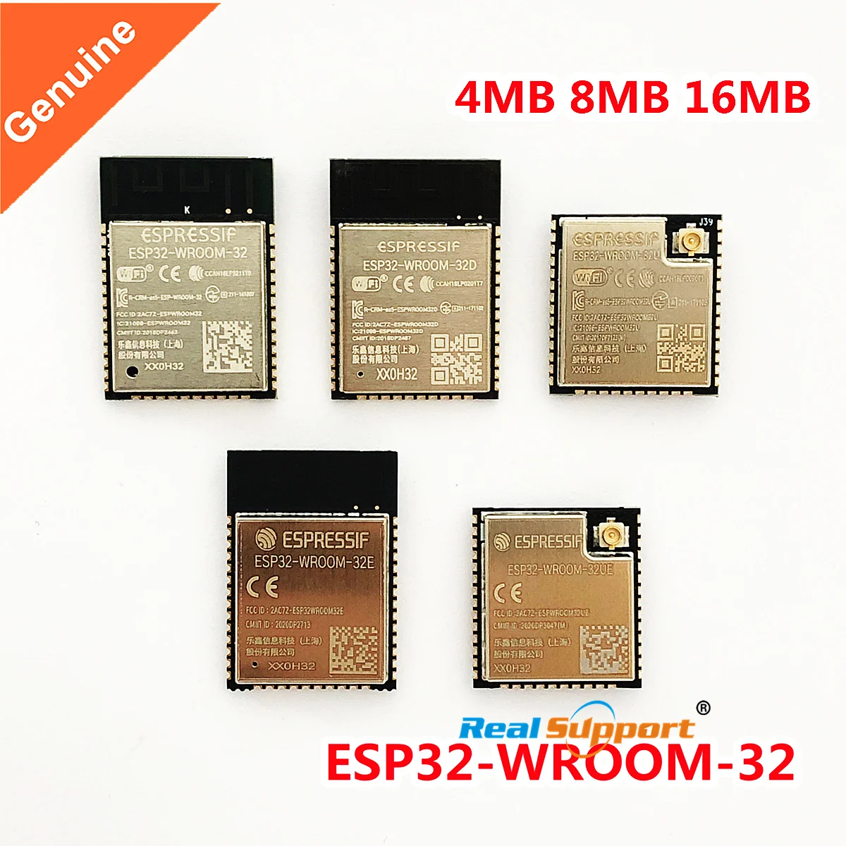 ESP32-WROOM-32 ESP32 W Room ESP-32 4MB 8MB 16MB Dual Core WiFi Wireless BLE MCU Module-32UE -32U -32E -32D