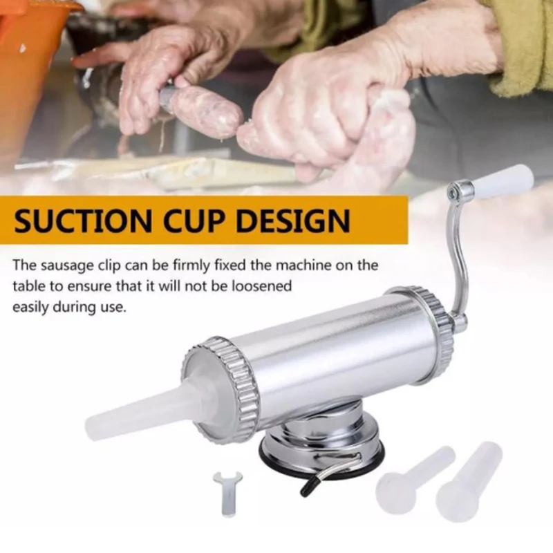 

2LBS Suction Base Homemade Sausage Filler Sausage Syringe