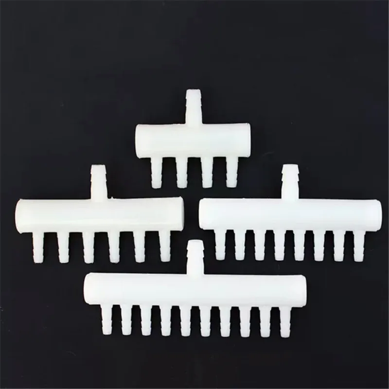 4 6 8 Way Outlets Plastic Divider Oxygen Splitter Aquarium Fish Tank Air Flow Lever Valve Fr Pond Pump Connector | Дом и сад