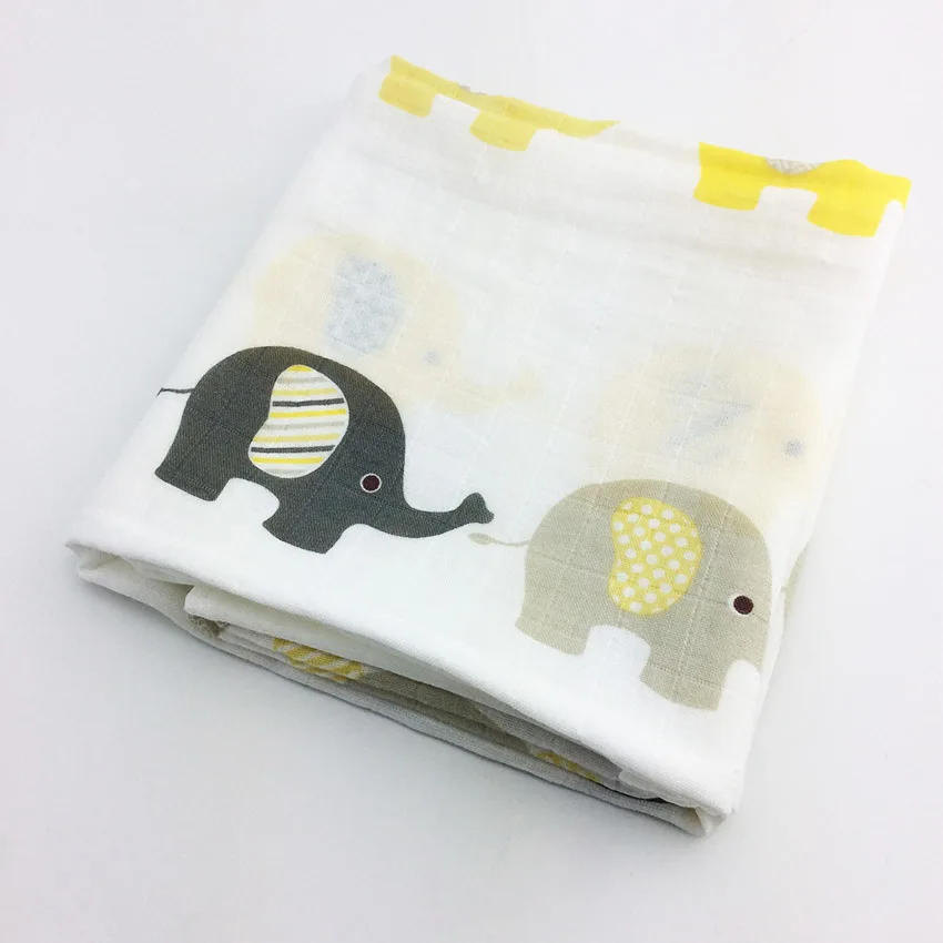 60*60 см Бамбуковая муслиновая Пеленка полотенце для мешков нагрудники муслиновое