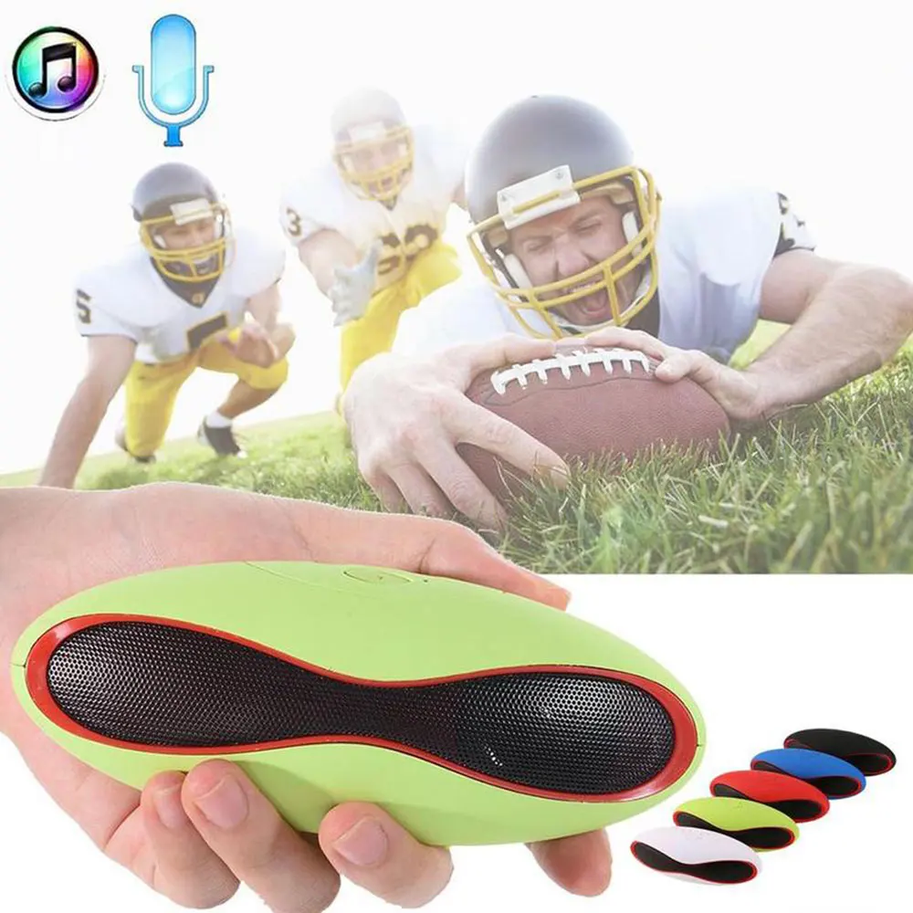 KISSCASE портативный мини-маслина футбол беспроводной Bluetooth динамик с fm-радио TF карта