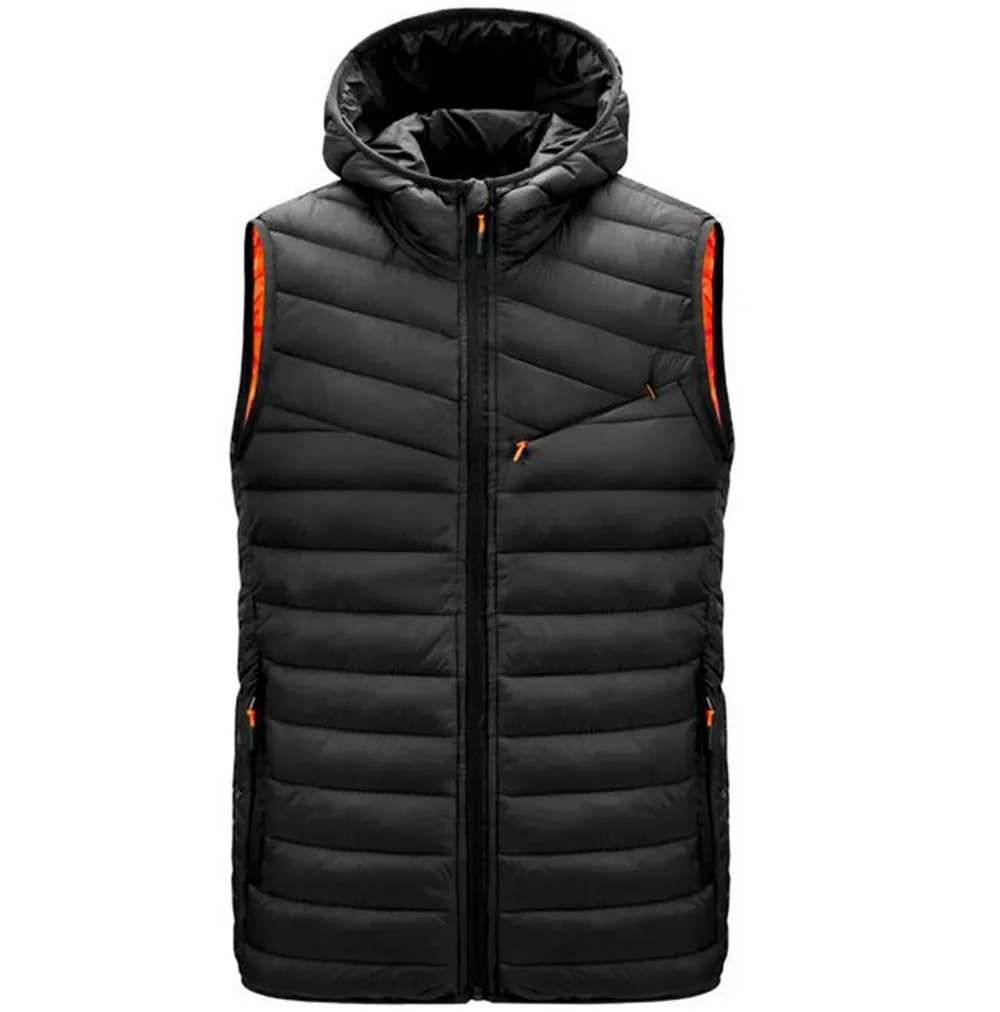 

2021Men Waistcoat New Fashion High Quality Outwear Casual Brand Clothes Sports Jacket Parkas Coat 041513