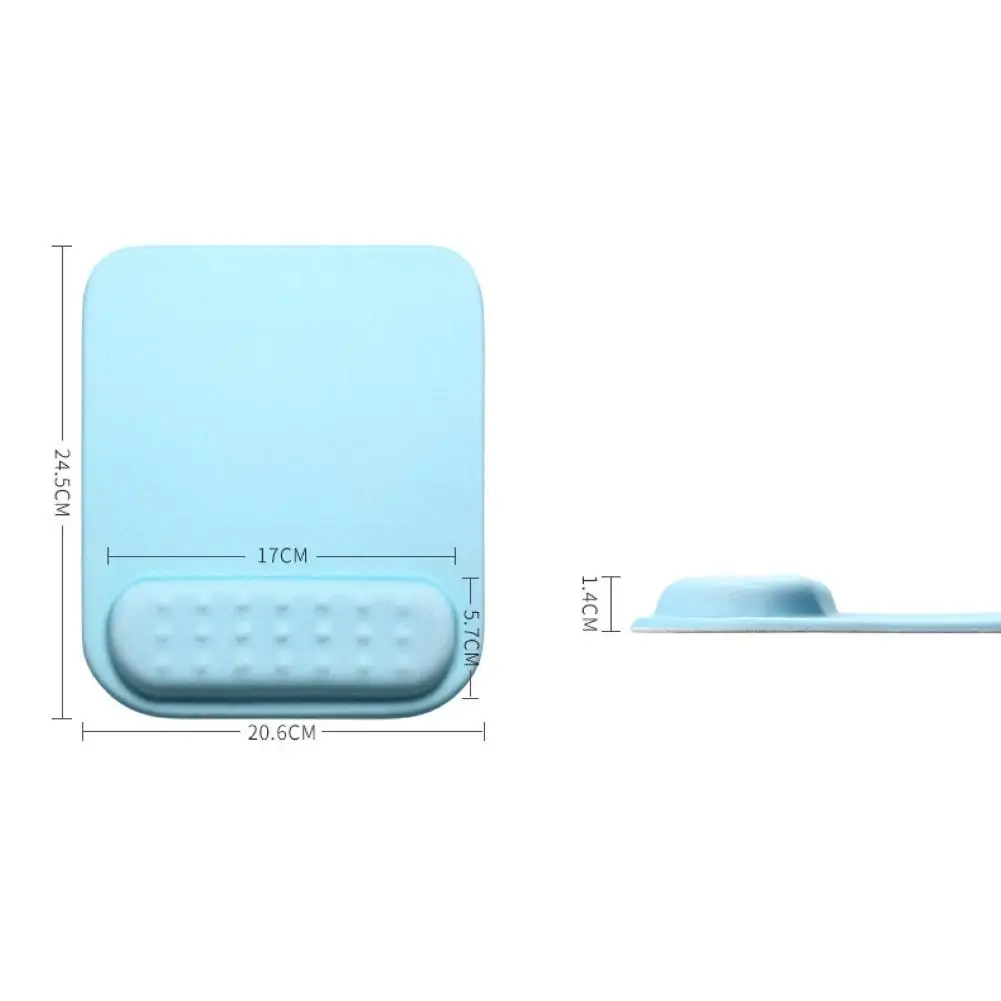 

Ergonomic Soft Laptop Computer Mouse Pad Mat with Wrist Rest Support Cushion