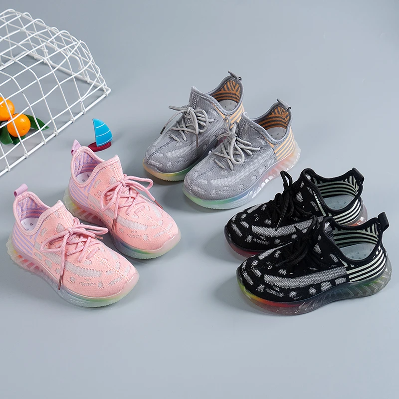 

Fashion Kids Blade Sneakers Boys Girls Lovely Candy Sole Shoes Children Spring Summer Sports Running Trainers Toddlers Boys Shoe