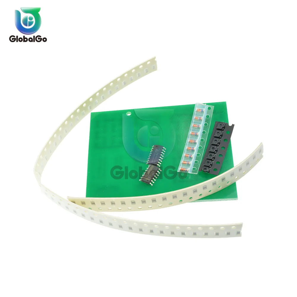 1 комплект КОМПОНЕНТОВ SMT SMD Сварочная тренировочная доска паяльный Комплект