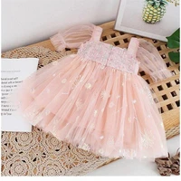 baby dresses ball gown princess girl dress sequined kids clothes birthday children wedding party dress 2 6y