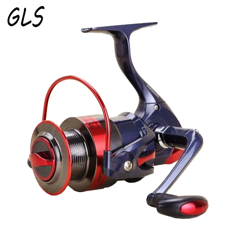 

Spinning Fishing Reels, Left/Right Handle Metal Spool, 12BB, metal folding rocker arm 2000-7000 series Fishing wheel